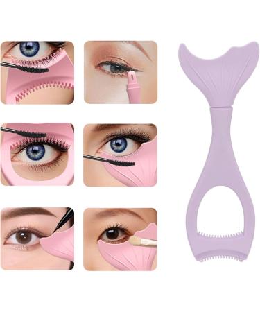 Silicone Stencil Winged Stencil Cosmetic Reusable Washable for Outdoor Use (Purple) - Buy Online on SooperMarket.com