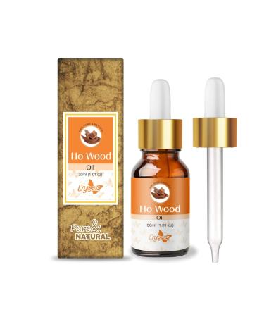 Crysalis Ho Wood oil (Cinnamomum Camphora) Oil |100% Pure & Natural Undiluted Essential Oil- 30 ml with Dropper