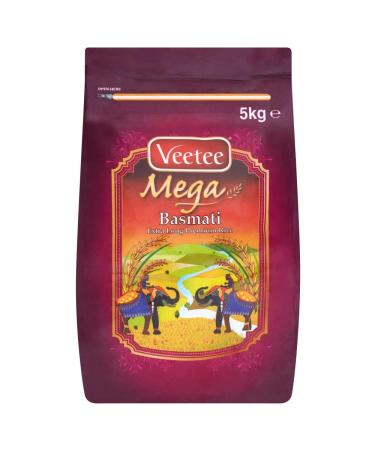 Veetee Mega Basmati Extra Long Premium Rice 5kg