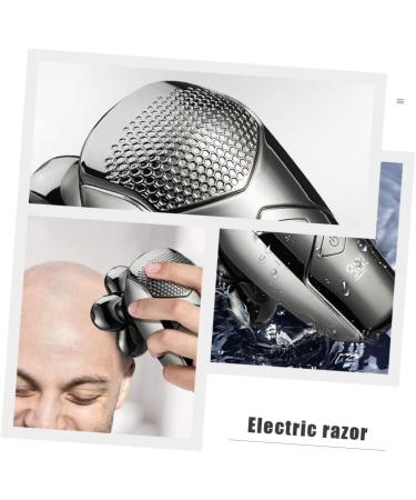 5 Sets Electric Shaver for Men - Rechargeable Waterproof Portable Travel Razor with 6 Heads & Beard Trimmer - Buy Online on SooperMarket.com
