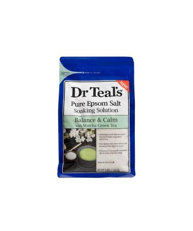 Dr. Teal's Epsom Salt Matcha Green Tea Bath Solution With Essential Oils