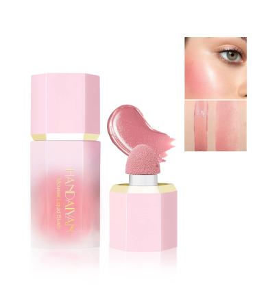 Cream Liquid Blush Soft Cream Blush for Cheeks Matte Creamy Blush Stick Long Lasting Waterproof Face Blushes Natural Blush Makeup-5#Mystery