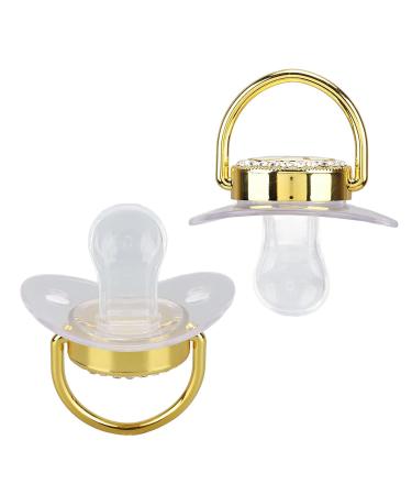 Light Silicone Pacifier Set - BPA-Free 0-6m Safe & Flexible Design (4 Pieces) - Buy Online on SooperMarket.com
