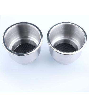 Marinebaby Stainless Steel Cup Drink Holder with Drain Marine Boat Rv Camper 2 - Buy Online on SooperMarket.com
