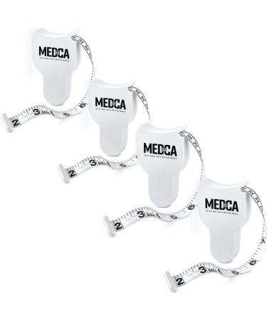 Body measuring tape-(4-pack) Capital tapes for body fat and fat monitors (customs & cm) retractable measurable tape ruler for exact body fat calculator helps when calculating fitness body dimensions 4 scale