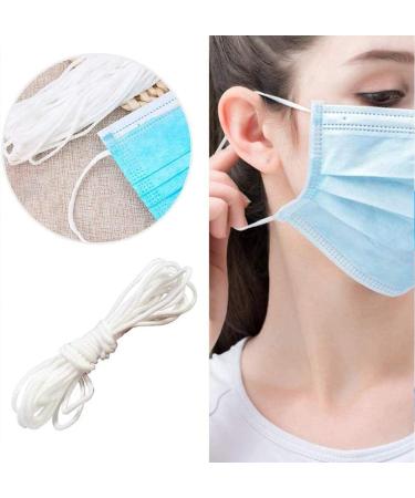 30 Yards 1/8 inch Elastic String for Masks - Soft Elastic Cord for DIY Crafts and Sewing - Buy Online on SooperMarket.com