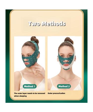 V-Line Face Lift Band - Facial Slimming & Lifting Strap for Men & Women | Anti-Sagging Chin Support for Defined Jawline & Wrinkle Reduction (Coffee - Buy Online on SooperMarket.com