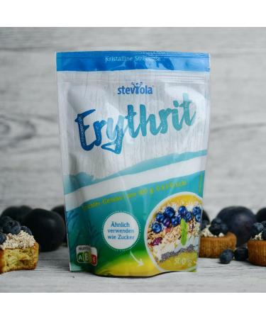 Shop Steviola Erythritus White 500g - Premium Natural Sweetener | International Shipping Available - Buy Online on SooperMarket.com
