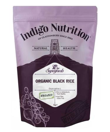 Indigo Herbs Organic Black Rice 1kg