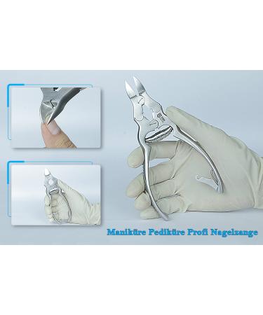 SMI Nail Tongs & Footnail Pliers - Stainless Steel Toenail Scissors & Clippers for Ingrown & Thick Nails - Includes Case - Buy Online on SooperMarket.com