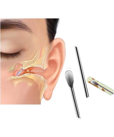 SOMROZ 6-Piece Ear Cleaning Tool Set 2023 - Professional Stainless Steel Earwax Removal Kit with Spiral Design and Portable Keychain Case - Buy Online on SooperMarket.com