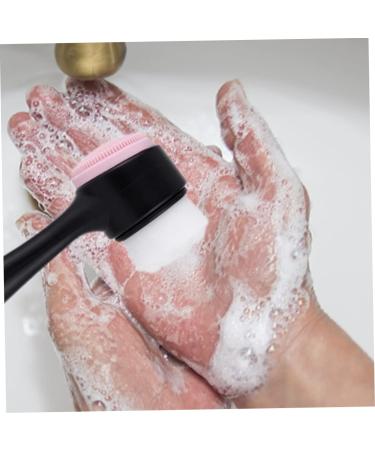 Buy 2-in-1 Silicone Face Brush | Manual Face Scrubber for Cleaning & Exfoliating - International Shipping Available - Buy Online on SooperMarket.com