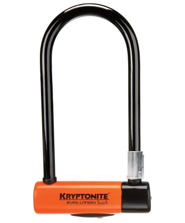 Kryptonite Evolution Series 4 Standard Heavy Duty Bicycle U Lock Bike Lock (4-Inch x 9-Inch)