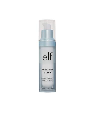 e.l.f. SKIN Hydrating Serum  Soothes & Protects Skin  Infused With Jojoba  Aloe  Vitamin E  Grape & Shea Butter  Vegan & Cruelty-Free  1.01 Oz