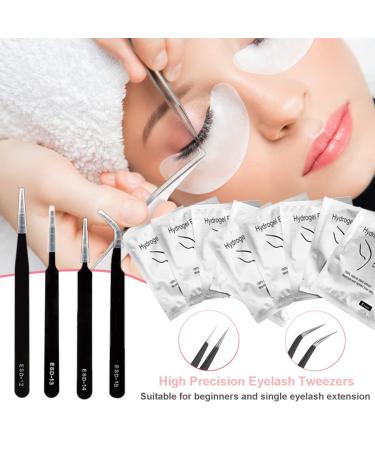 154Pcs Eyelash Extension Practice Set with Professional Mannequin Head for Makeup Training - Buy Online on SooperMarket.com