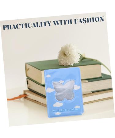 PRETYZOOM Mini Picture Album Keychain Photo Album Leather Scrapbook Wedding Picture Album Business Cards Holder Books Lovers Clip 11X8cm As Shown 4 - Buy Online on SooperMarket.com