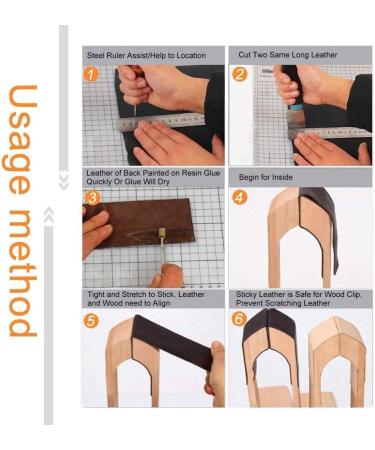 Leather Pony Clamp for Leathercraft Sewing DIY - Wood Hand Stitching & Lacing Tool - Buy Online on SooperMarket.com