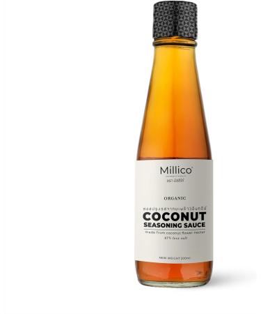 Millico Organic Coconut Cooking Sauces and Condiments Bundle - Excellent for cooking stir-frying espacially for Thai Cuisine soy free less sodium made from coconut flower nectar & sea salt - Buy Online on SooperMarket.com