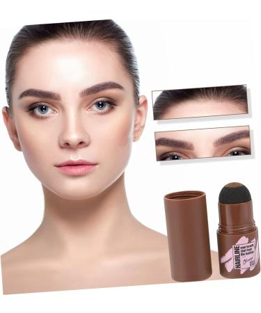 MAGICLULU 1pc Hairline Eyebrow Powder Hairline Powder Forehead Shadow Powder Stamps Cover One Step Hairline Makeup Hair Line Embellish Hair Roots Seal Powder Supplement Cosmetic Product 1 count (Pack of 1) Brown - Buy Online on SooperMarket.com