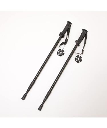 Carryown 3-in-1 Lightweight Snowshoes Set with Trekking Poles - Black (30 inches, 180-250 lbs) - Buy Online on SooperMarket.com