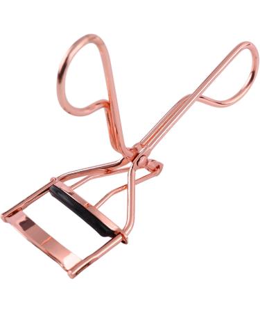 Prakti 1pc Rose Gold Makeup Eyelash Curler Curling Stainless Steel Grip Eyelash Clip Eyelash Cosmetic Makeup Tools Accessories - Buy Online on SooperMarket.com