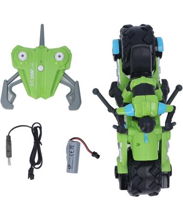 Remote Control Motorcycles RC Motorcycle 360 Degree Stunts Sturdy Body and Transmitter 114.8ft Remote Control Distance for Outdoor Green - Buy Online on SooperMarket.com