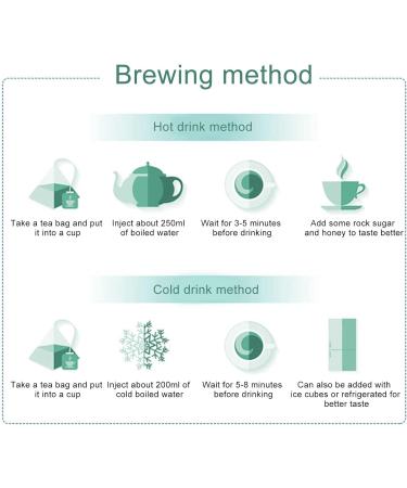 Tea Bags Fruit Oolong Tea Bag Peach Oolong Tea Bag Peach Oolong Tea Bag Cold Brew Flower Fruit Individual Tea Bags 10 Count - Buy Online on SooperMarket.com