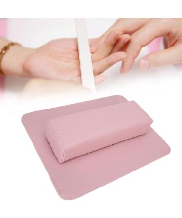 Nail Art Cushion Hand Pillow Cushion Mat Protect Your Hand Reduce Hand Pressure During Nail Ar For Nail Salon and Home Use Keep Your Nail Work and Tidy pink - Buy Online on SooperMarket.com