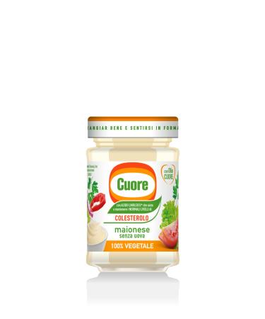 Cuore Italian Mayonnaise Vegetable Based Condiment 180g No Eggs! Vegan!