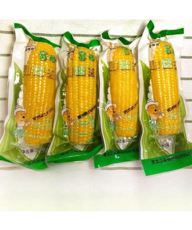 Delicious yellow glutinous corn stick sweet corn fresh corn vegetable snacks nutritious breakfast Coarse grains cereal Dim sum dessert sweets Chinese snack gift pack convenience food (8 bags) - Buy Online on SooperMarket.com