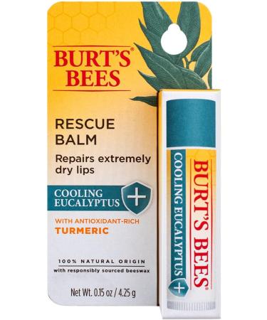 Burt's Bees Lip Balm Rescue Cooling .15 oz - Soothing Lip Care - Buy Online on SooperMarket.com