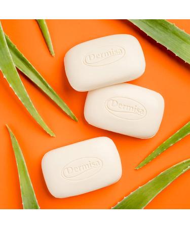 Dermisa Sulfur Bar with Aloe Vera for Oily Acne-Prone Skin - 3 oz (Pack of 3) - Buy Online on SooperMarket.com