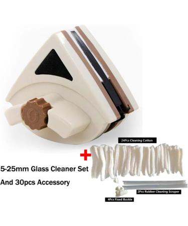 Magnetic Window Cleaners Double-side Labor Saving Automatic Water Discharge Wiper Glass Window Brushes Cleaning Household Tools 1 count (Pack of 1) Cleaner Set - Buy Online on SooperMarket.com