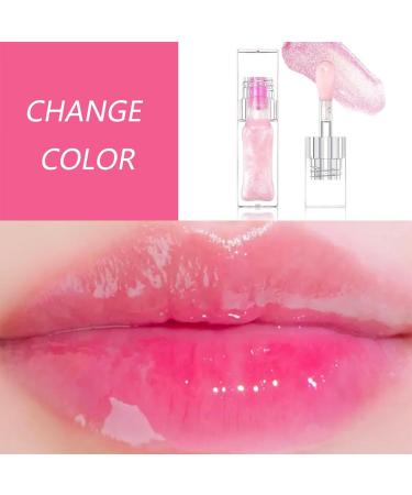 Magic Color Changing Lip Oil Bossup Cosmetics Color Changing Lip Oil Warm Change Moisturizing Bossup Color Changing Lip Oil (5Pcs) - Buy Online on SooperMarket.com