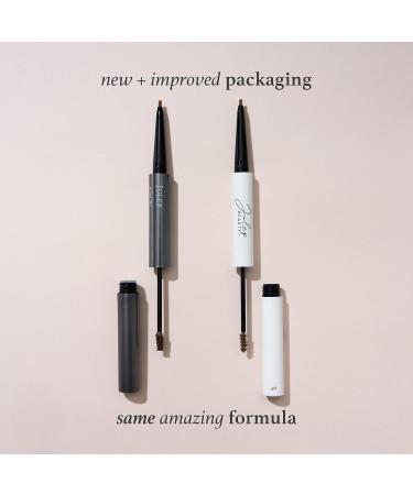 Julep Brow 101 2-in-1 Eyebrow Pencil & Tinted Brow Gel - Medium Brown | Waterproof, Thickening Silk Fibers, All Day Hold | Fill, Define & Shape Brows - Buy Online on SooperMarket.com