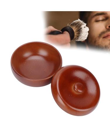 Premium Dustproof & Waterproof Wooden Shaving Soap Bowl with Lid Ideal for Cream Shaving | International Shipping Available - Buy Online on SooperMarket.com