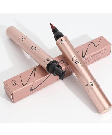 DekRion Winged Eyeliner Stamp - Waterproof Long-Lasting Liquid Eyeliner in Black | 1PC - Buy Online on SooperMarket.com
