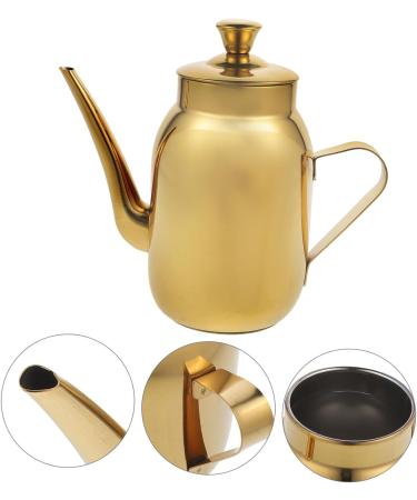 Alipis Filter Residue Oil Pot Olive Oil Home Supply Oil Dispensers Oil Jug Oil Holder Oil Container Kitchen Household Oil Container Vinegar Bottles Sauce Multipurpose Stainless Steel - Buy Online on SooperMarket.com