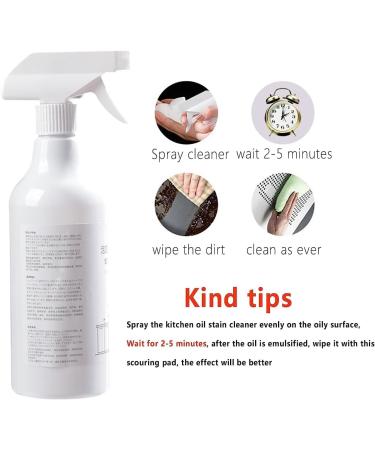 Splash Foam Spray Splash Foam Spray Oven Cleaner Splash Foam Spray Tablets & Spray Bottle Oven Cleaner Splash Foam Cleaner Splash Foam Spray All Purpose Cleaner for Grease Removal (2Pcs) - Buy Online on SooperMarket.com