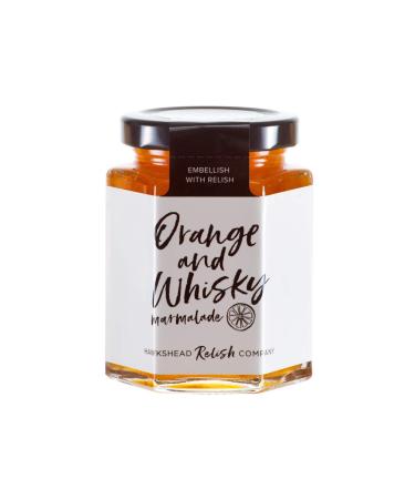 Hawkshead Relish Company Orange & Whisky Marmalade - Handmade with Seville Oranges and a Dram of Whisky | Deliciously Fruity | Preservative & Gluten-Free | Suitable for Vegetarians & Vegans - 230g