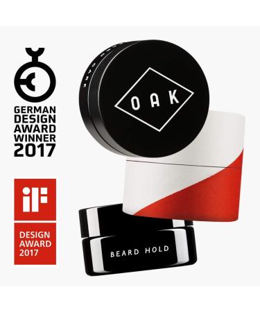 Oak Beard Hold I Bartwachs & BartPomade (50 ml) - Natural Beard Styling & Hold for Men | Certified Organic Cosmetics from Berlin - Buy Online on SooperMarket.com