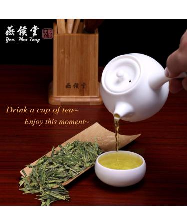 Yan Hou Tang Chinese Longjing West Lake Dragon Well Green Tea 250g - Premium Loose Leaf Leaves - Buy Online on SooperMarket.com