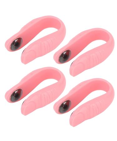Migraine Relief Clip Portable Magnets Portable Acupressure Point Clip for Home (Pink)
