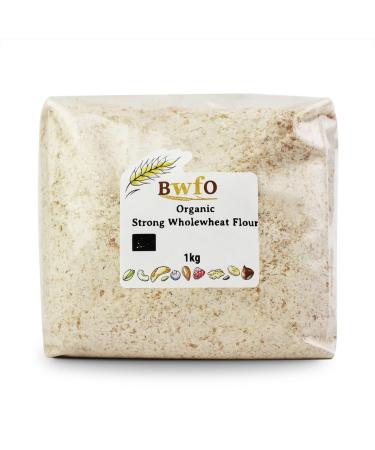 Organic Strong Wholewheat Flour 1kg (BWFO)