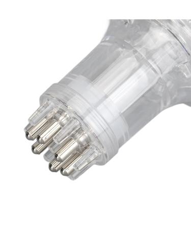 DAUZ Scalp Oil Applicator Comb - Portable Silicone Tool for Even Hair Growth Oil Application - Transparent White - Buy Online on SooperMarket.com