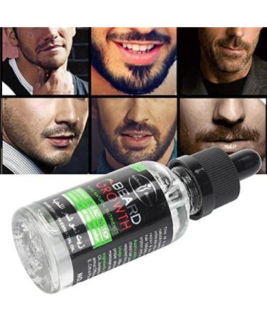 Delaman Fast Beard Growth Essential Oil - 30ml Liquid Nutrition for Men's Facial Whiskers - Buy Online on SooperMarket.com