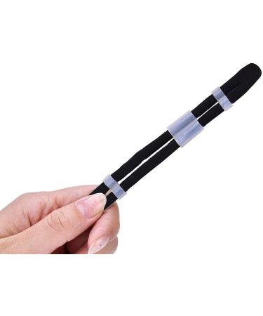 Adjustable Archery Finger Sling Soft Elastic Cloth for Recurve Bow Hunting - M Black - Buy Online on SooperMarket.com