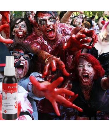 Yeweian Fake Blood Spray 2.1oz - Washable SFX Makeup for Halloween Costume - 1 Pack - Buy Online on SooperMarket.com