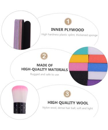 Mikinona 1 Set Manicure Tool Polishing Set Nail Files Nail Polishing Nail Art Supplies Gel Nail Kits Nail Buffing Block Manicure Pedicure Files Nail Manicure Kit Nails Kits Nail Art Tool - Buy Online on SooperMarket.com