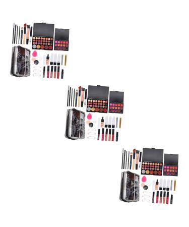 Balacoo 3 Sets Women's Makeup Set Makeup Kits for Women Toiletry Bag for Women Multi- Makeup Kit Cosmetic Kit for Women Cosmetic Bags for Women Makeup Bags Makeup Kit for Women Abs